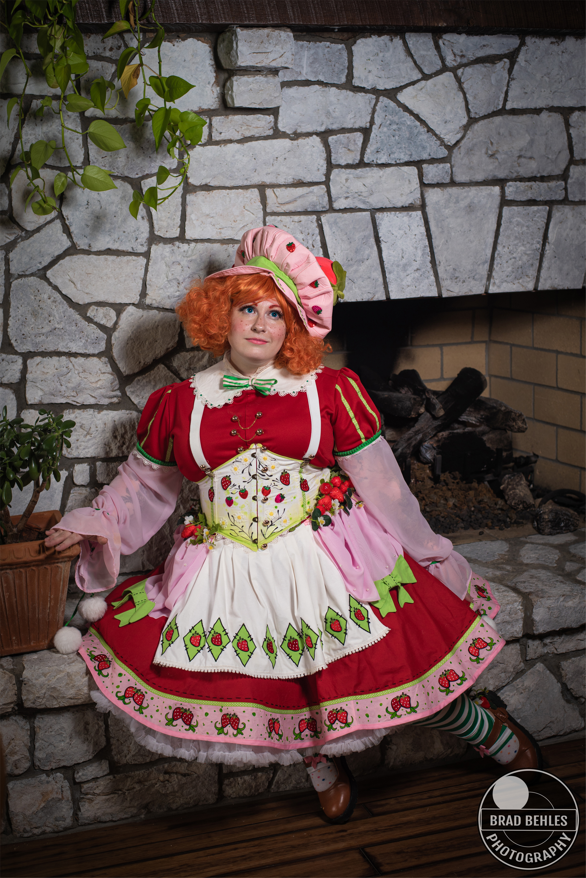 Lady Cels as Strawberry Shortcake